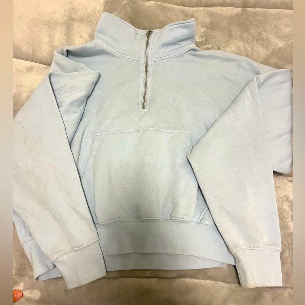 Cute baby blue sweatshirts